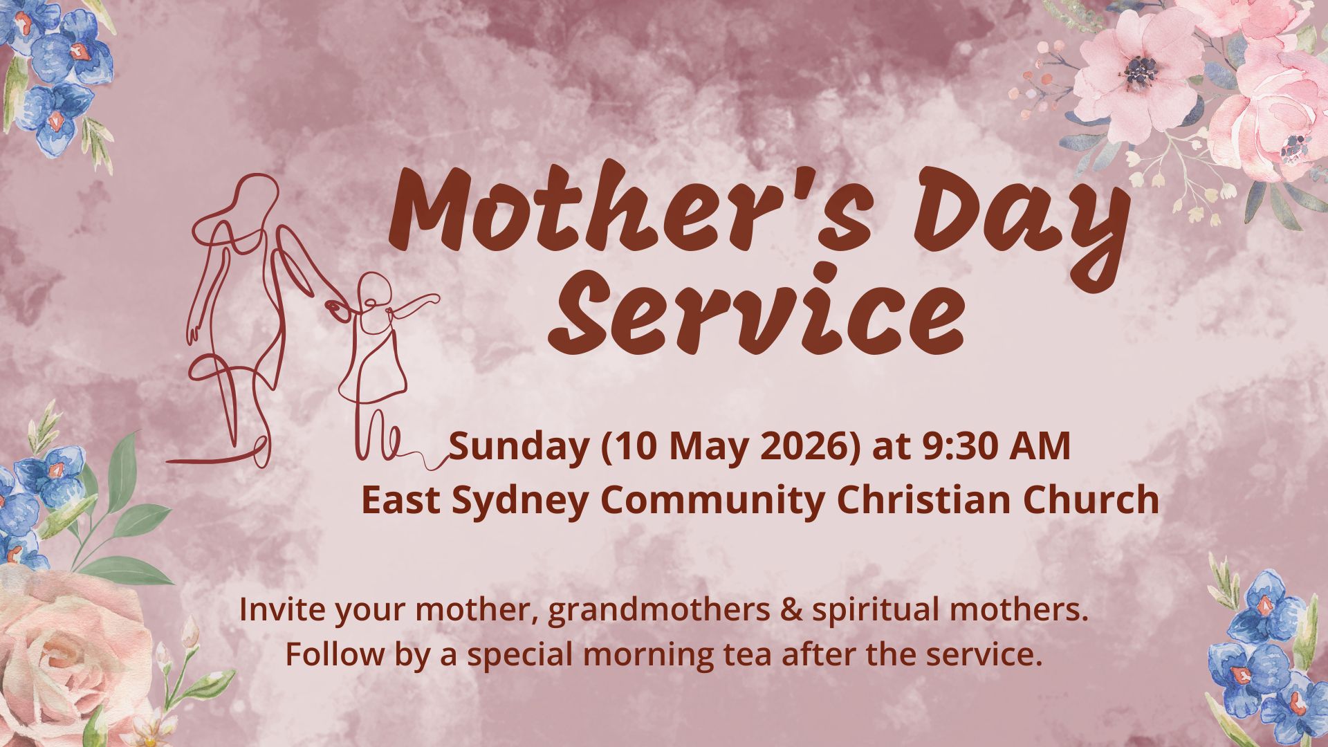 2026 Mother's Day Slide Announcement slide