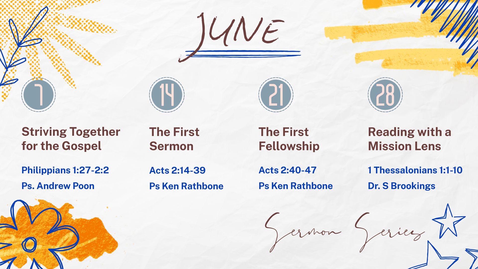 2026.06 - June Sermon Series 2026